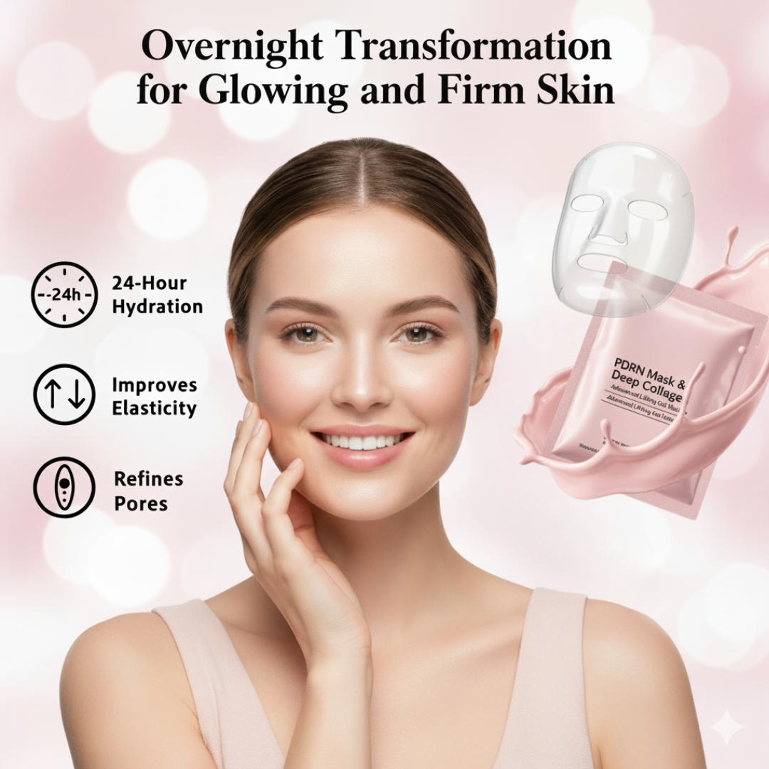 Glow Grace™ Salmon PDRN Collagen Mask